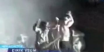Wild sex on the stage