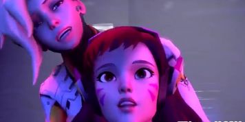 Overwatch futanari sex drilling compilation