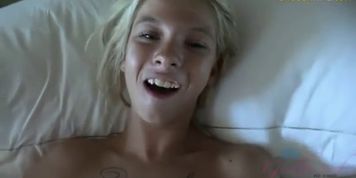 Blond Teen Creampie (Kenzie Reeves)