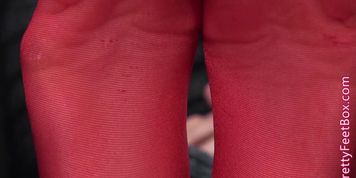Nylon stockings feet teen sexy pantyhose soles tease