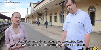 Hunt4k. Hunter Meets Girl On Station And Lures To His House For Hot Sex