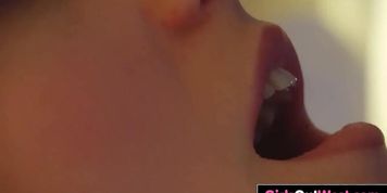 Girls Out West - Lovely hairy girls lick each other (Rubi Valentine)