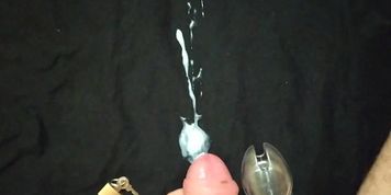 orgasm after 3 days in the chastity belt (Alison Webb)
