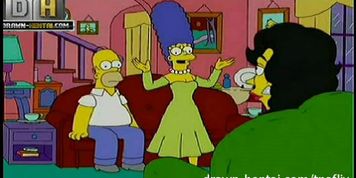 DRAWN HENTAI - Simpsons Porn - Threesome
