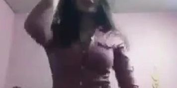 Asian girl strip dance