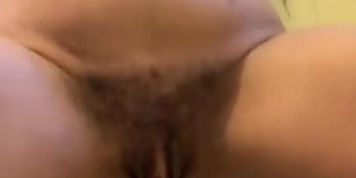 horny amateur ebony milf rides dildo with fat ass