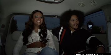 BLACK ICE PASS - Voluptuous Nikki Moscato stuffs her black pussy with dick