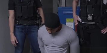 Horny big breasted cops love getting their pussy slammed