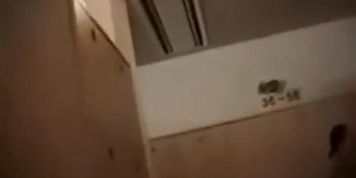 Public ladies locker room spy