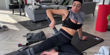 Hijabi Aaliyah Yasin gets Horny after Gym (flame, greedy grove, kama oxi, kylie shay, mina luxx)