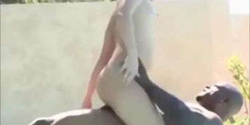 PAWG gets BBC in her ASS