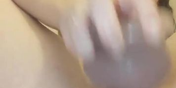 Kiwi brunette doll loves dildoing her vagina (Part #2)