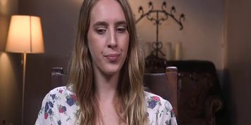 Sloppy Deepthroating Sub Flogged On The Floor - Cadence Lux