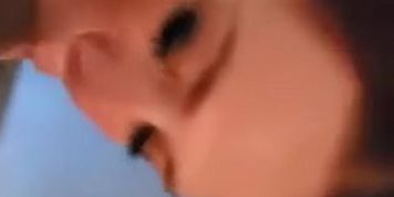 Gorgeous BBW swallows load