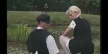 Alexandra Ross - German Cheating Wife fucked by two young guys