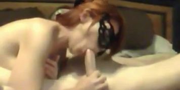 Horny masked young couple fuck - Homemade - video 2