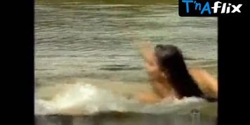 Cristiana Oliveira Breasts Scene  in Pantanal