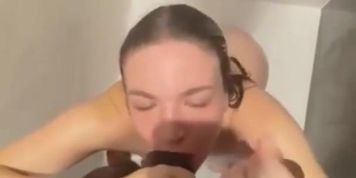 Onlyfans BBC POV Blowjob Shower Handjob Interracial