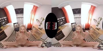 VIRTUAL TABOO - Hot Kitchen Quick Fuck With Stepmom