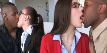 Cheating Wife Mischa Brooks Almost Caught Giving Blowjobs To 2 Big Black Cocks With Valentina Nappi (Jon Jon, Prince Yahshua, Valentinanappi)