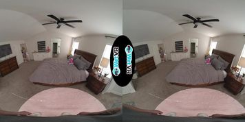 WETVR Sorority Girl Chloe Rose Tries Her First VR Porn