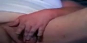 BBW Granny Melanie 57 Years Riding Dildo - video 1
