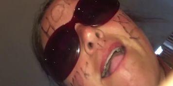 Whore fucks and have a wild ride on custumers dick in his flat