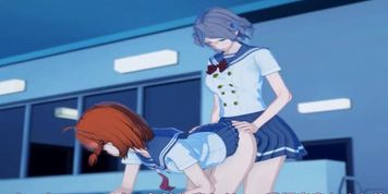 YOU WATANABE FUTANARI CHIKA TAKAMI LOVE LIVE SUNSHINE