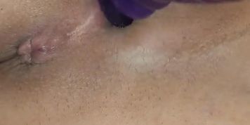 Tight wet toy play 