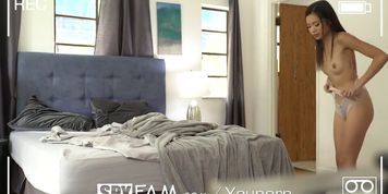 Spyfam Big Dick Step Bro Gives In To Asian Step Sis (Vina Sky)