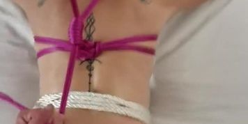 Tied up and fucked rough