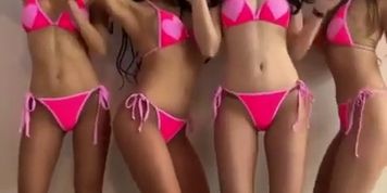 Go Ahead And Nut To Korean Dance Group Fly With Me In Their Bikinis