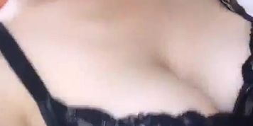 Chinese girl dressed in uniform showing breasts