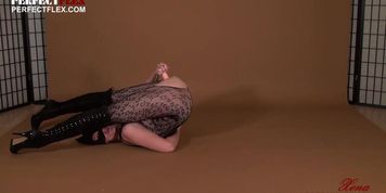 Doing splits, sucking dicks