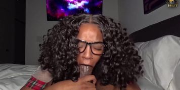 Skinny Ebony Come For Late Night Sex Tutoring