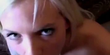 very sexy and shy young blonde