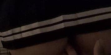 Asian schoolgirl getting clapped by daddy's BBC