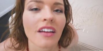 MILK Krissy Lynn having large massive dick inside her tits