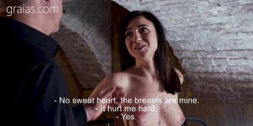 Cute slave girl