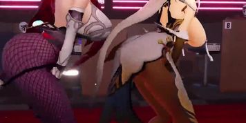 MMD Genshin Impact Excuse Me