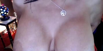 Jasmine playing with massive melons