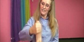 Milfporncity-Blonde Milf Jerks Off Hung Dick