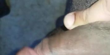 Playing around with my limp BBC, ended up getting rough and nutted on myself