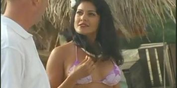 Janice Montelione Thong Scene  in Son Of The Beach