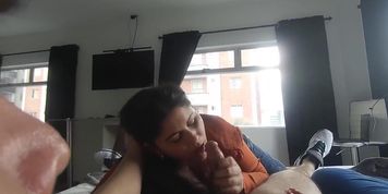 POV Threesome With 2 BBW Latinas