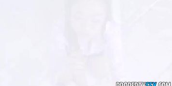 Naughty Asian real estate agent fucks her boss
