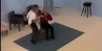 Dana spanks Debra