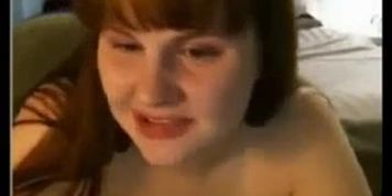 Chubby redhead naked and masturbating in the chatroom