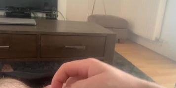Quick Wank Before I Get Caught In The Living Room
