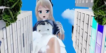 [Giantess MMD] Jervis as 10,000 Times Bigger (by gonzres)